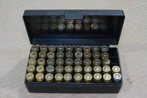 lot 254 image: 47 .45 Auto LFN Ammo