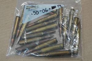 lot 290 image: 19 .Assorted .30-06 Sprg Ammo