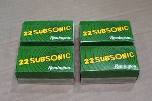 lot 305 image: 200 Remington 22 Subsonic .22 LR HP Ammo