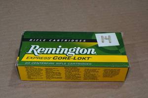 lot 312 image: 20 Remington Express .30-30 Win 170 Gr Core-Lokt SP Ammo