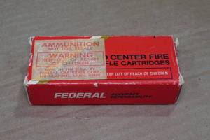 lot 324 image: 20 Federal .30 Carbine 110 Gr SP Ammo