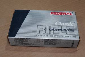 lot 329 image: 20 Federal Classic 8mm Mauser 170 Gr SP Ammo