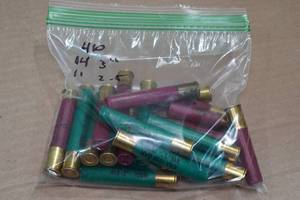 lot 333 image: 25 .410 Bore Shotshells - 2-12 and 3