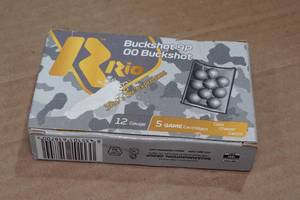 lot 351 image: 5 Rio 12 Gauge 2-34 00 Buck Shotshells