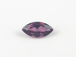lot 53 image: RHODOLITE GARNET - 1.19ct. Marquise brilliant cut