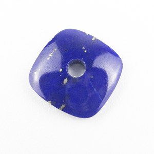 lot 63 image: LAPIS - 4.62ct. Drilled Cushion Square