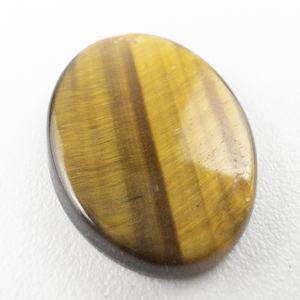 lot 64 image: TIGER EYE QUARTZ - 5.38ct. Flat Top Oval