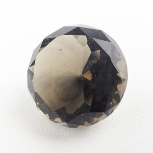 lot 65 image: SMOKEY QUARTZ - 10.19ct. Round brilliant cut