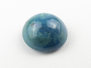 lot 69 image: CHRYSOCOLLA - 6.11ct. Round cabachon cut