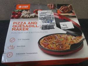lot 21 image: Commercial Chef 12 Pizza MakerQue...