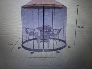 lot 90 image: Nature Spring 9 Patio Umbrella Bug...