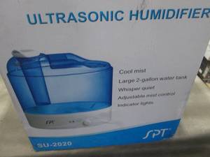 lot 110 image: SPT 2-Gallon Ultrasonic Humidifier ...