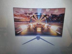 lot 124 image: Westinghouse 27 Full HD Curved Gam...