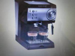 lot 141 image: Hamilton Beach 1-Cup Espresso Maker...
