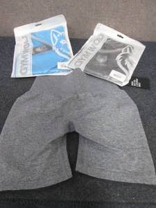 lot 181 image: 3 Ladies Small NWT Gym Wolf Scrunch...