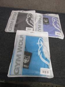 lot 183 image: 3 Ladies Small NWT Gym Wolf Scrunch...