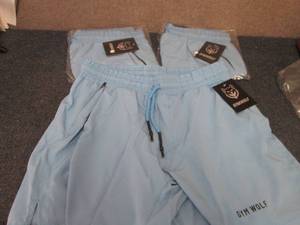lot 185 image: 3- XL Gym Wolf Athletic Shorts...