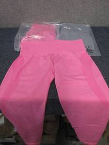 lot 191 image: 3 pr Ladies Large Gym Wolf High Wai...