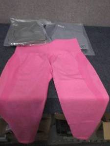 lot 192 image: 3 pr Ladies Large Gym Wolf High Wai...