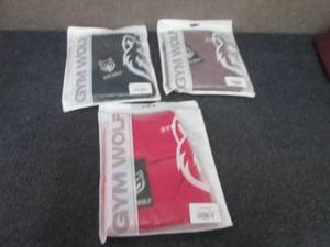 lot 208 image: 3 pr Ladies XSmall Gym Wolf High Wa...