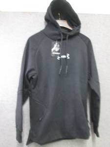lot 210 image: 2 Unisex Medium Gym Wolf Black Hood...