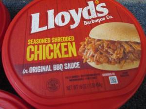 lot 231 image: AA 3- 16 oz FROZEN Lloyds BBQ Seas...