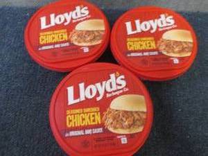 lot 235 image: BB 3- 16 oz FROZEN Lloyds BBQ Seas...