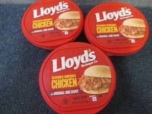 lot 239 image: BB 3- 16 oz FROZEN Lloyds BBQ Seas...