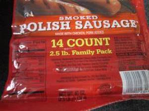 lot 241 image: DD 2- 40 oz FROZEN Bar S Smoked Pol...