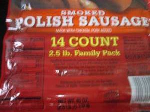 lot 245 image: DD 2- 40 oz FROZEN Bar S Smoked Pol...