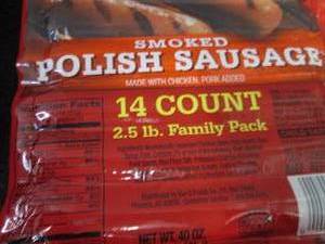 lot 251 image: DD 2- 40 oz FROZEN Bar S Smoked Pol...