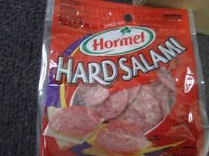 lot 259 image: BB 4- 5 oz FROZEN Hormel Hard Salam...