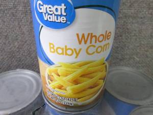 lot 284 image: 12- 15 oz Great Value Whole Baby Co...