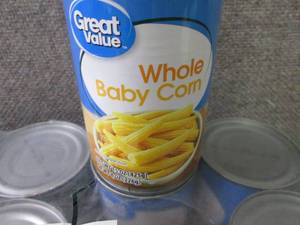 lot 285 image: 12- 15 oz Great Value Whole Baby Co...