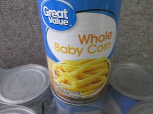 lot 287 image: 12- 15 oz Great Value Whole Baby Co...