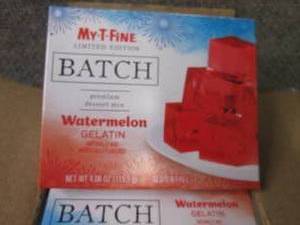 lot 297 image: 12- 4.08 oz My-T-Fine Batch Waterme...