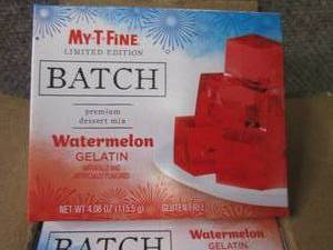 lot 298 image: 12- 4.08 oz My-T-Fine Batch Waterme...