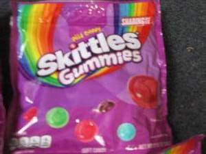 lot 328 image: 4- 12 oz Skittles Gummies...