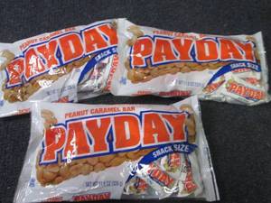 lot 344 image: 3- 11.6 oz PayDay Snack Size...