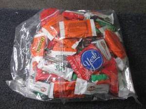 lot 377 image: 2 lb Bag Christmas Chocolate Mix...