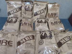 lot 414 image: Sealed Case of 12 MREs Meal Ready ...