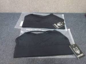 lot 202 image: 2 each Gym Wolf Large Sports Bras...