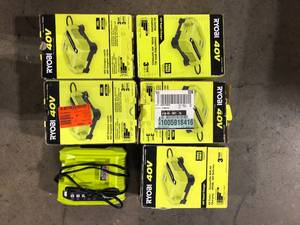 lot 27 image: Lot of RYOBI 40V Lithium-Ion Rapid Charger Customer Returns See Pictures