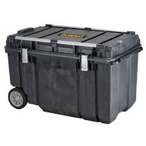 lot 17 image: DEWALT Tough Chest 38 in. W 63 Gal. Polypropylene Rolling Tool Box  Customer Returns See Pictures