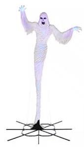 lot 36 image: Home Accents Holiday 12 ft. Giant-Sized Towering Ghost Customer Returns See Pictures