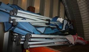 lot 8 image: FOUR camping chairs