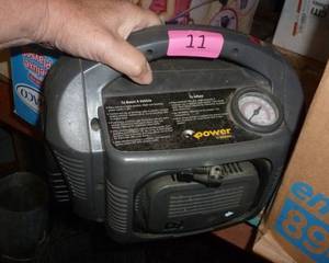 lot 11 image: Xantrex air compressor jump starter