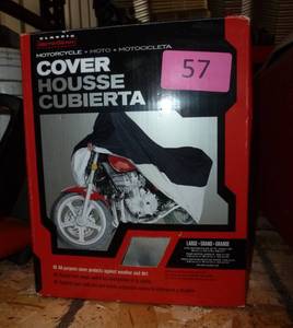 lot 57 image: new motorcycle cover