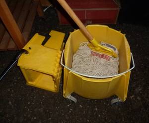 lot 67 image: Commercial mop bucket