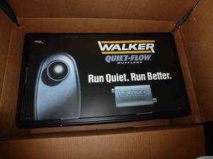 lot 110 image: New in box Walker Muffler light up advertising sign